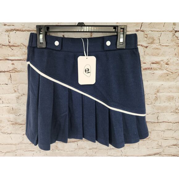 Elodie Pants - Elodie Tennis Skirt Size Small NEW Blue Stretchy Skirt